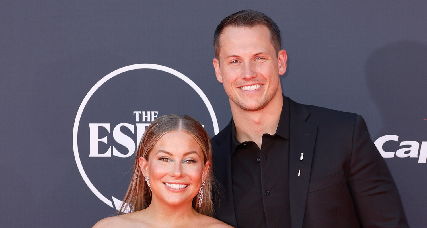 Shawn Johnson reveals initial pictures of her third child